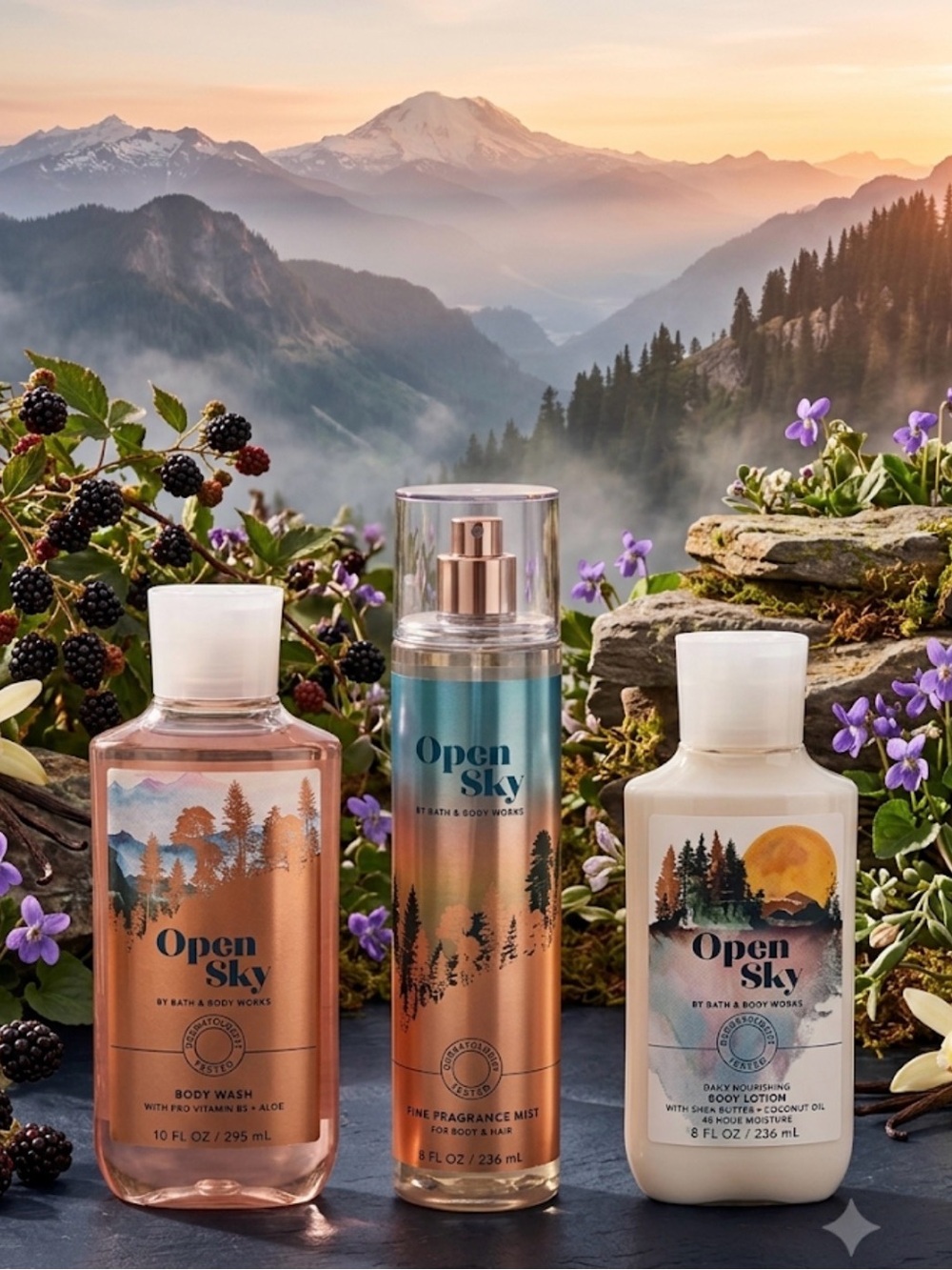 🆕 Open Sky by Bath & Body Works Set